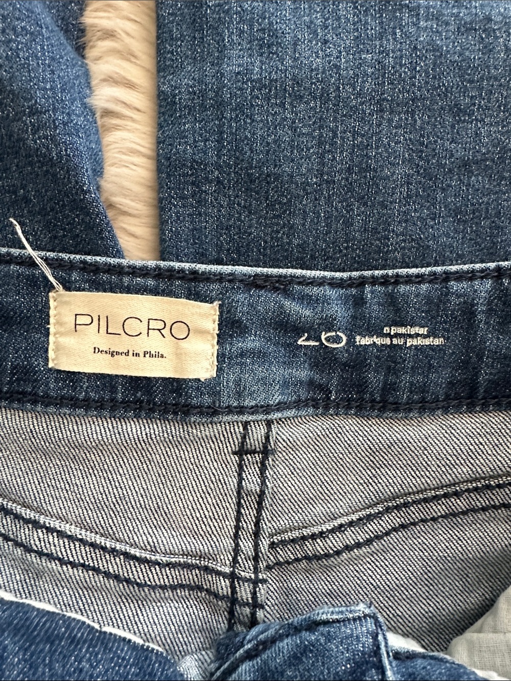 Anthropologie Pilcro Reworked High-Rise Crop Flare Jeans - Picture 5 of 7